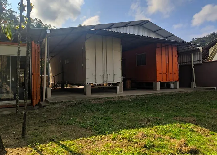 Condominio Containers Esta Localizado A 900M Do Centro De Morretes, Local Calmo E Em Meio A Mata Atlantica
